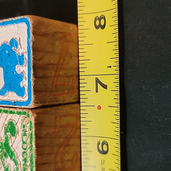 1970s Disney Playskool Colorful Wooden Blocks - Picture 11 of 11